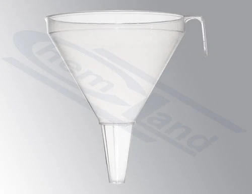 KUNSTSTOFFTRICHTER MIT GRIFF UND BREITER SPITZE 200 mm