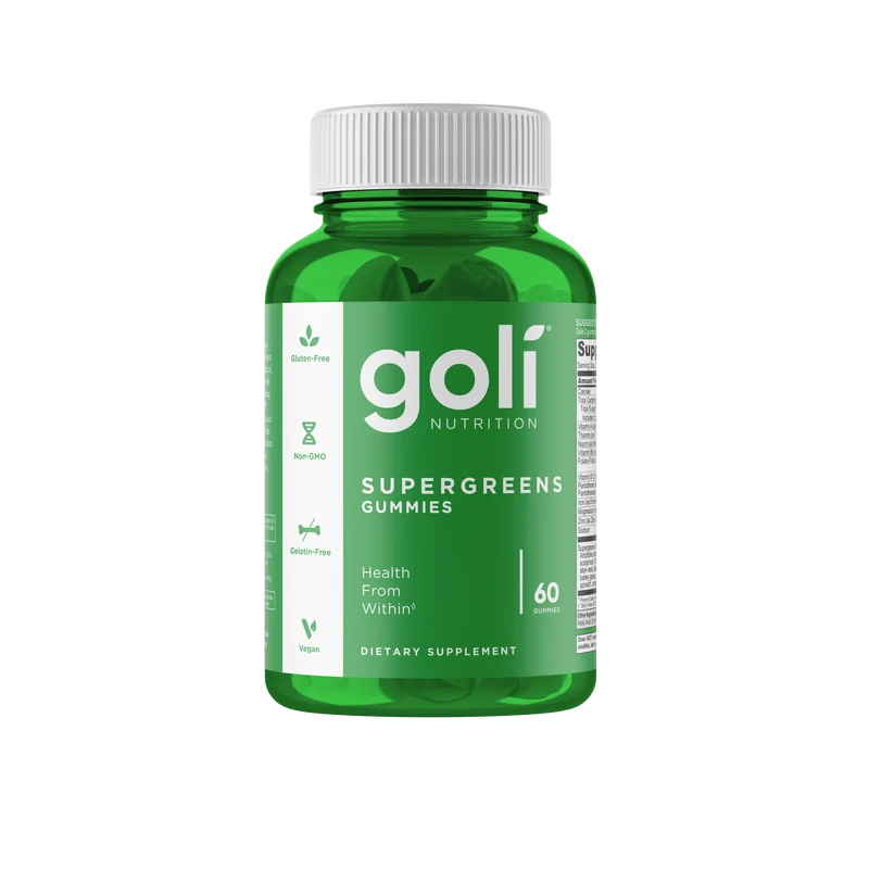 Goli Supergreens Gummies 60 Pack