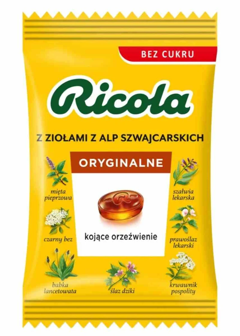 RICOLA Original Bonbon mit Kräutern aus den Schweizer Alpen 68 g
