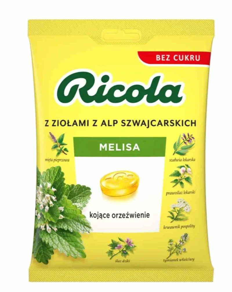 RICOLA Melisse Schweizer Kräuterbonbon 68 g