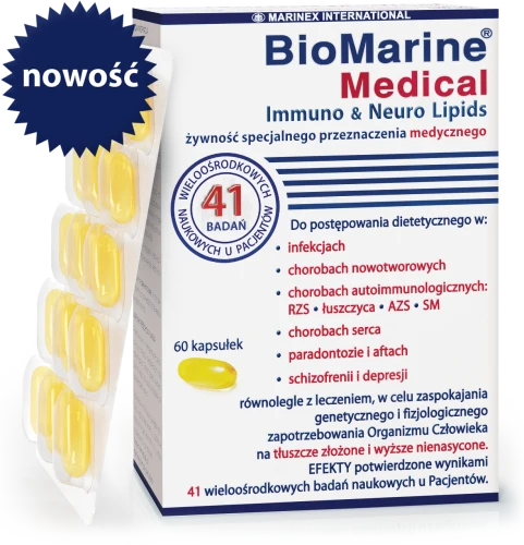 BioMarine® Medizinische Immuno & Neuro Lipide 60 Kapseln