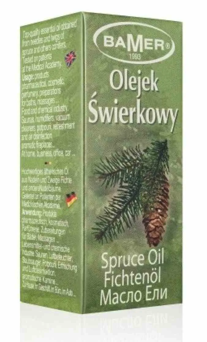 BAMER natürliches ätherisches Fichtenöl 7 ml