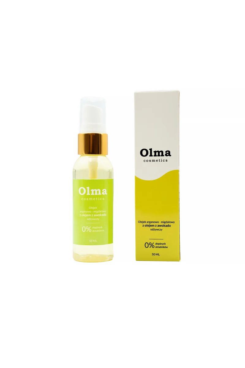 OLMA COSMETICS Argan-Mandelöl mit Avocadoöl - Pflegend (50 ml)