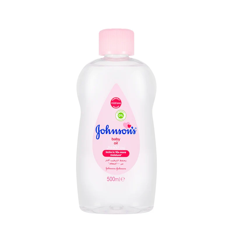 Johnson And Johnson Baby Oil Regular 500 Ml