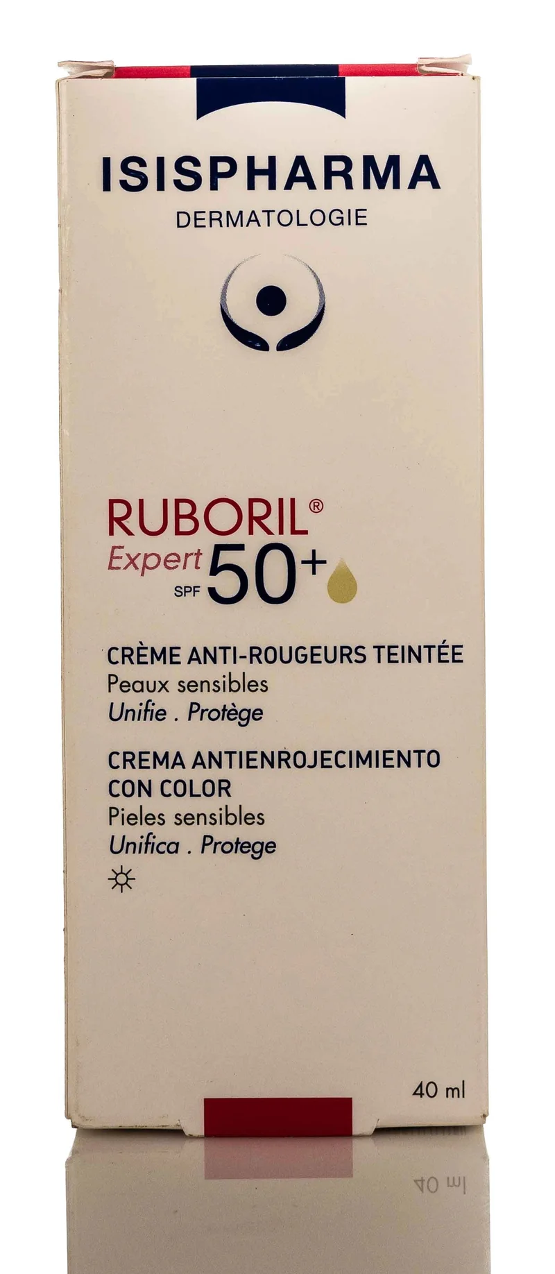 Isis Ruboril Expert SPF 50+ Tinted Anti-Redness Cream 40 ml