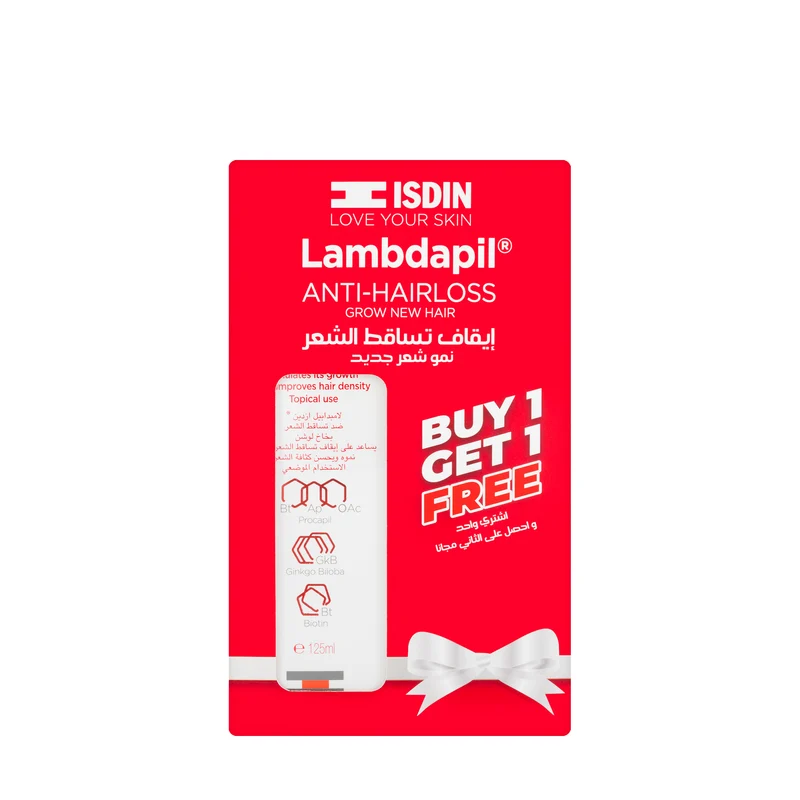 Isdin Lambdapil Anti Hair Loss Spray 125 Ml 1+1 Offer