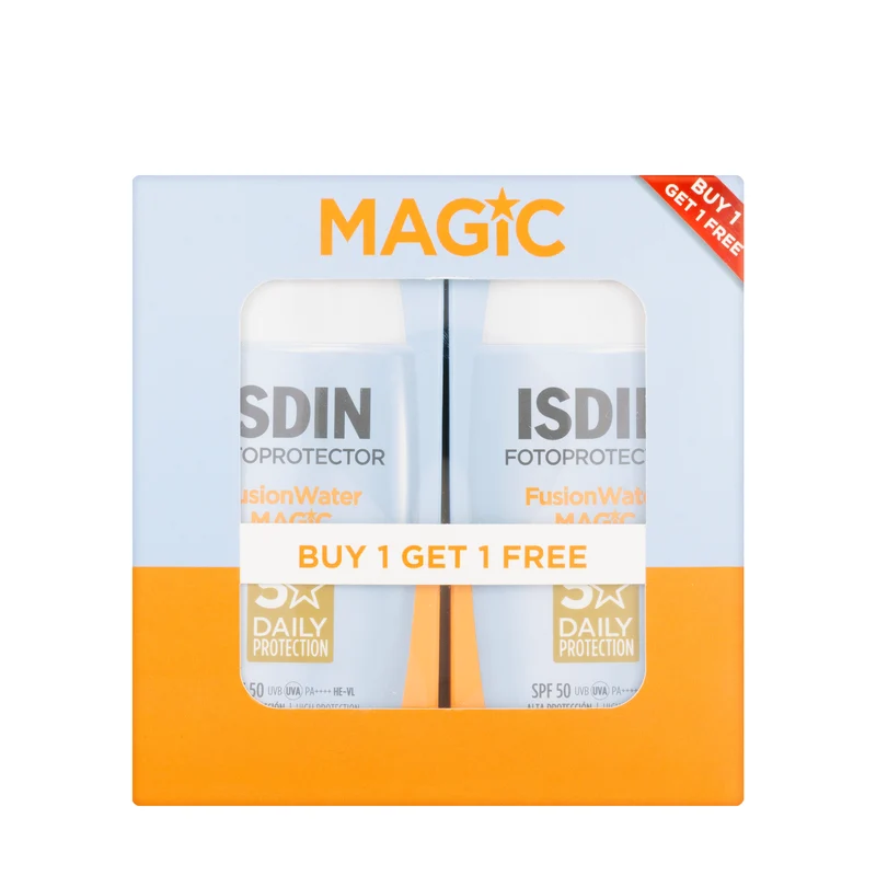 Isdin Fusion Water Magic SPF 50+ 50 ml (1+1 Offer)