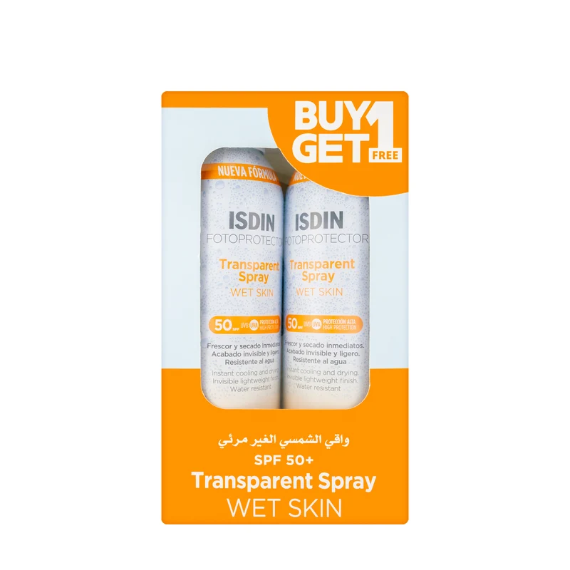 Isdin Fotoprotect Transparent Spf 50+ Spray 200 Ml (1+1 Offer)