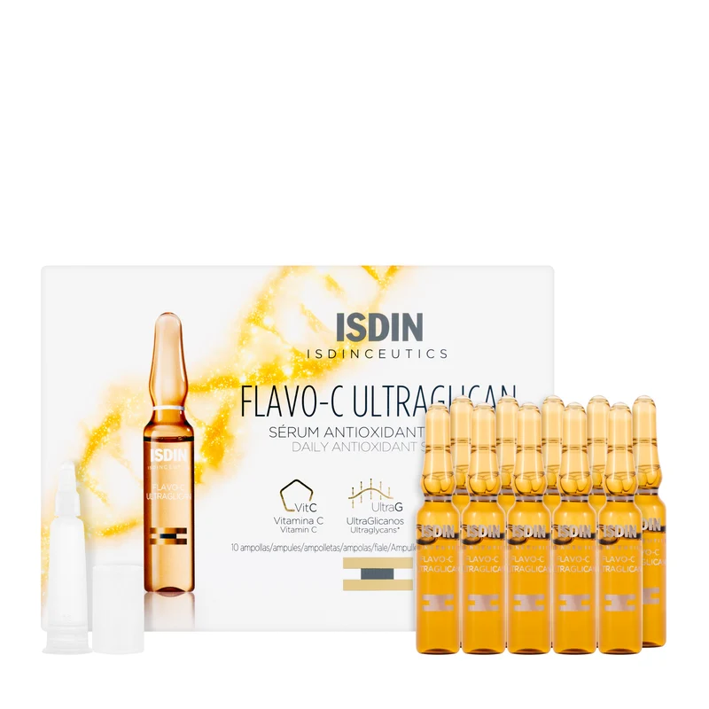 Isdin Flavo-C Ultraglican Serum Ampoule 10X2 Ml