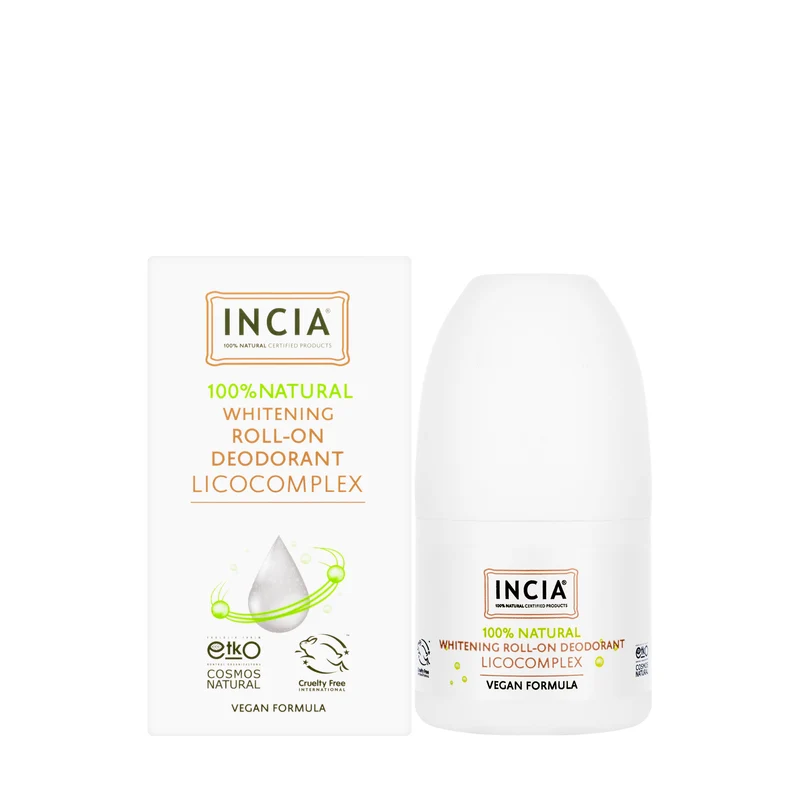 Incia Natural Whitening Deodorant Roll 50 Ml