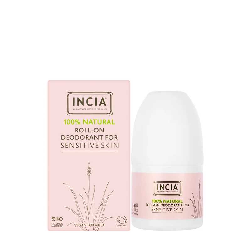 Incia Natural Deodorant Roll-On Sensitive Skin 50 Ml