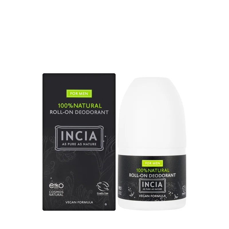 Incia Natural Deodorant Roll Men 50 Ml