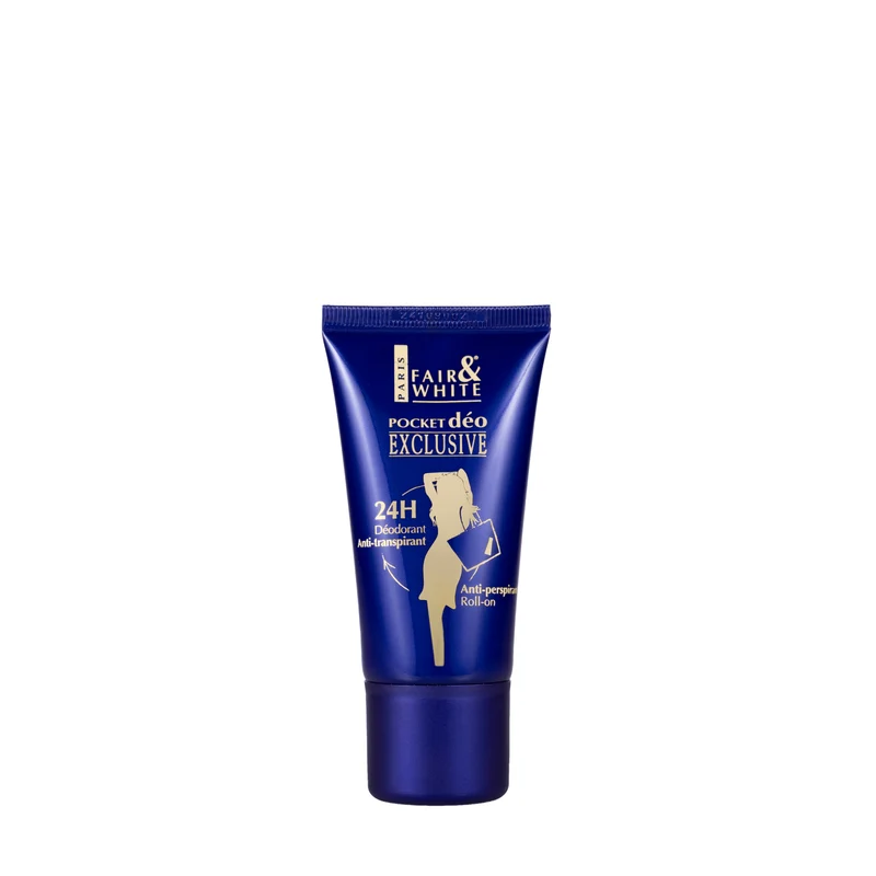 Fair And White Pocket Déododrant Exclusive 24 Hours Anti-Perspirant Roll-On 50 Ml
