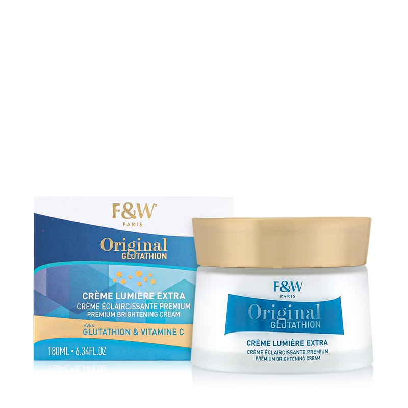Fair And White Original Glutathione Premium Brightening Cream 180 Ml