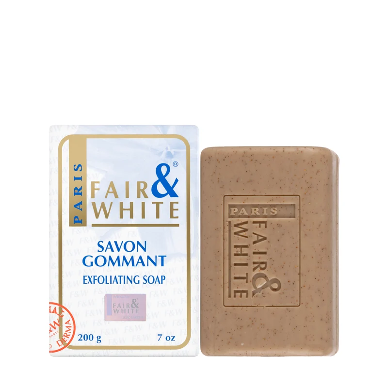 Fair And White Exfoliating Soap with Apricot Seed Powder 200 G