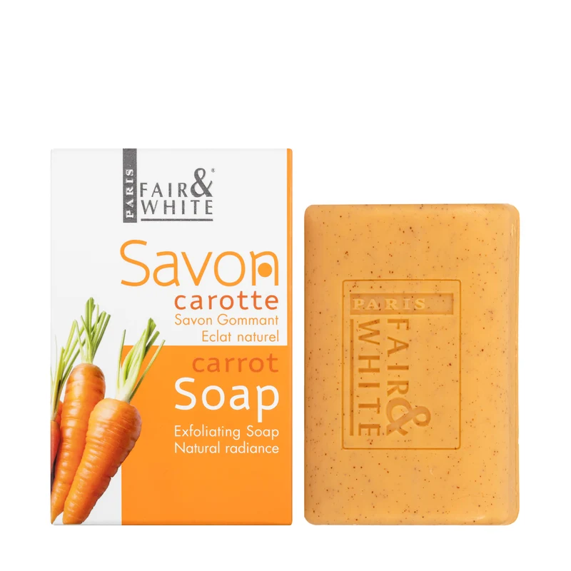 Fair And White Carrot Exfoliating Soap Natural Radiance 200 G