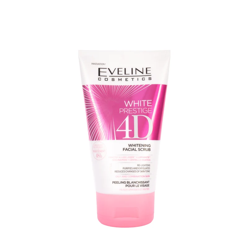 Eveline White Prestige 4D Whitening Facial Scrub 150 Ml