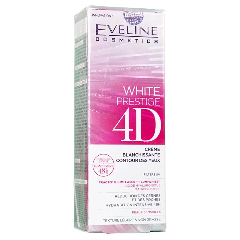 Eveline White Prestige 4D Active Whitening Eye Cream 20 Ml