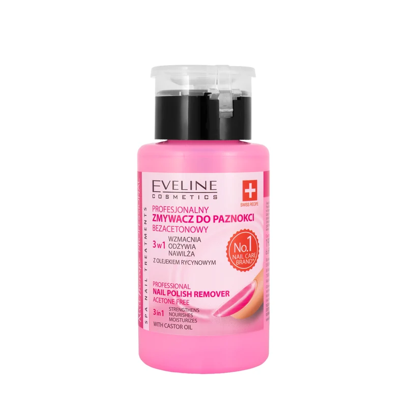 Eveline Nail Therapy SPA Nail Polish Remover Acetone-Free 190 Ml