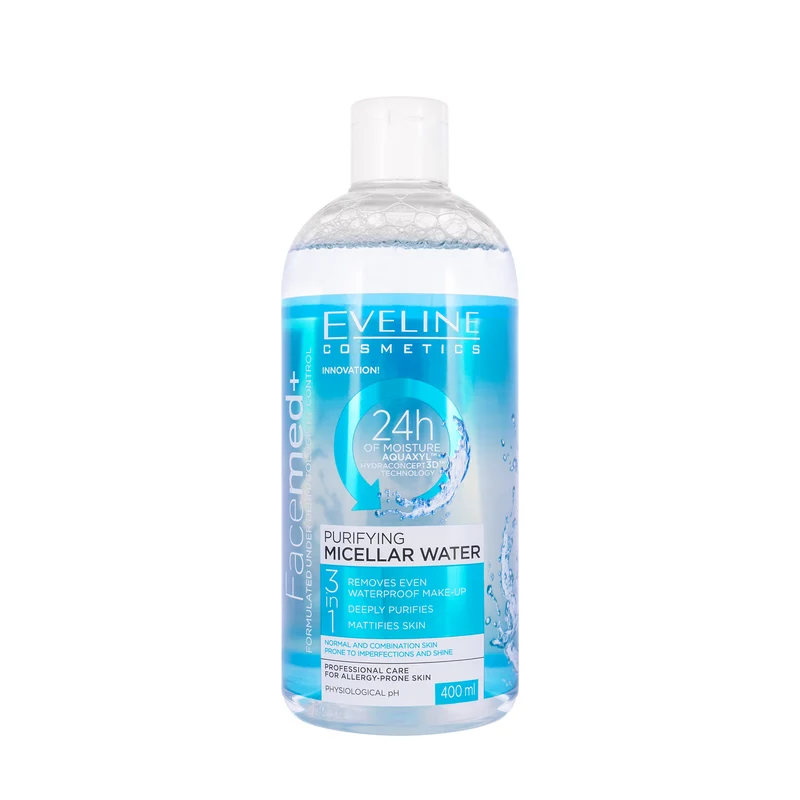 Eveline Facemed+ Purifying 3-in-1 Micellar Water 400 Ml