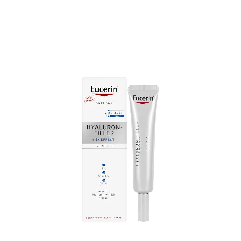 Eucerin Hyaluron-Filler +3x Effect SPF 15 Eye Cream 15 Ml