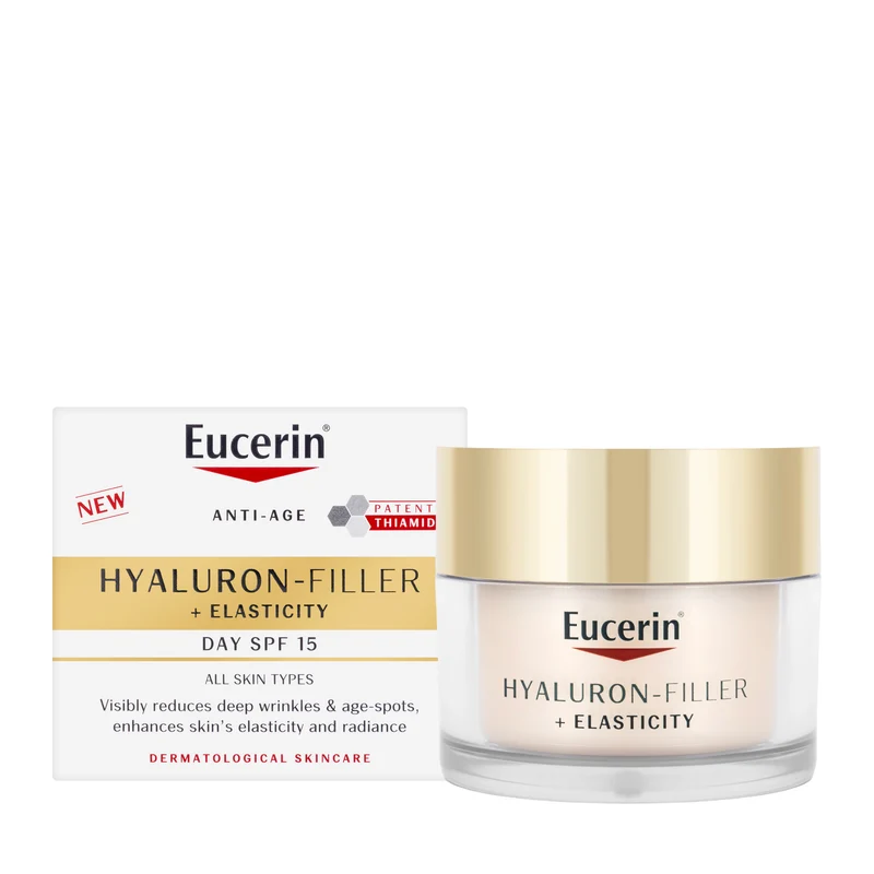 Eucerin Anti-Age Hyaluron-Filler + Elasticity SPF 15 Day Cream 50 Ml