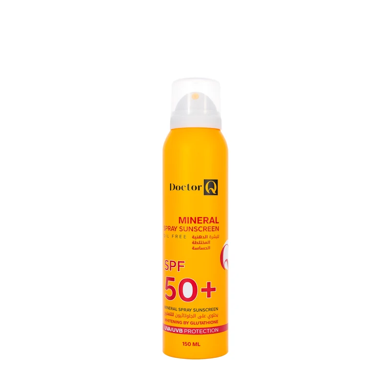 DR Q Mineral Sunscreen SPF 50+ Oil Free Spray 150 Ml