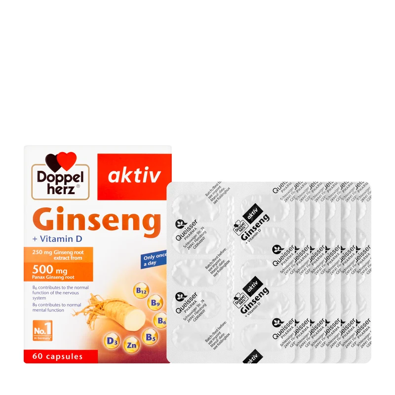 Doppel Herz Ginseng Plus 60 Capsules