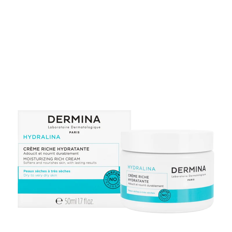 Dermina Hydralina Moisturizing Rich Cream 50 Ml