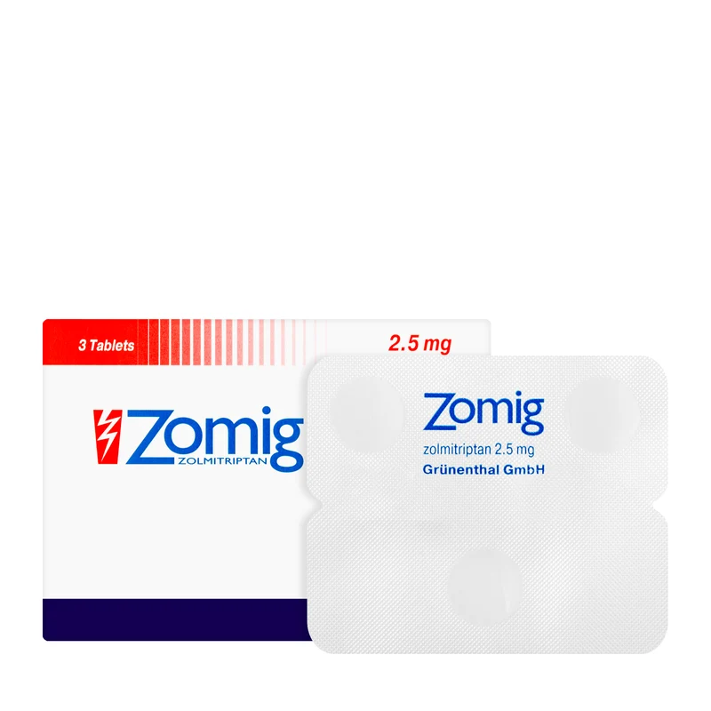 Zomig 2.5Mg 3Tablets