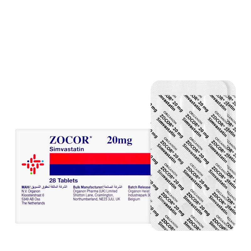 Zocor 20Mg 28Tablets
