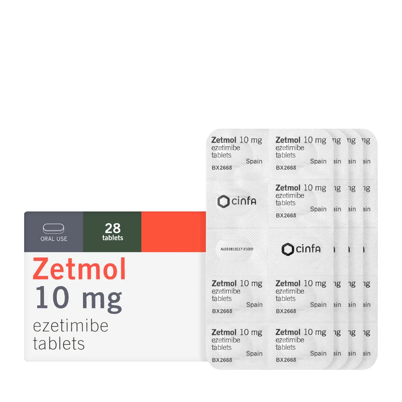 Zetmol 10Mg 28Tablets