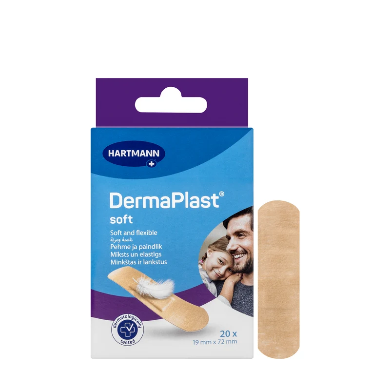 Hartmann Dermaplast Soft 19x72 mm 20 Pieces