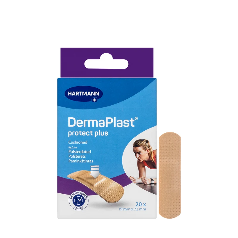 Hartmann Dermaplast Protect Plus 19x72 mm 20 Pieces