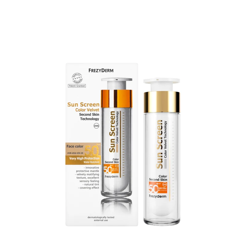 Frezyderm Sunscreen Color Velvet SPF 50 Face Color 50 Ml