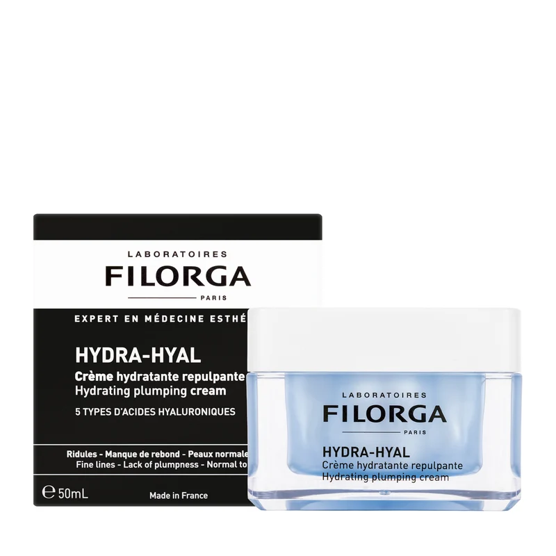 Filorga Hydra Hyal Cream Hydrating Plumping Cream Normal to Dry Skin 50 Ml
