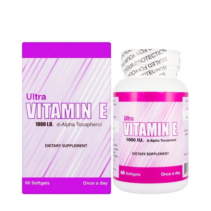 Ultra Vitamin E 1000 IU 60 Capsule