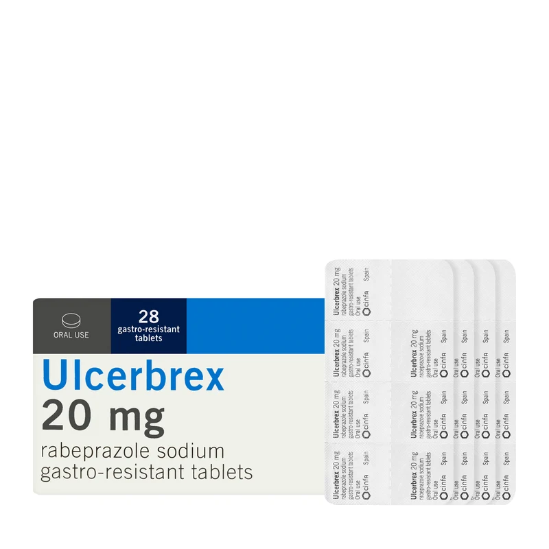 Ulcerbrex 20Mg 28 Tablets