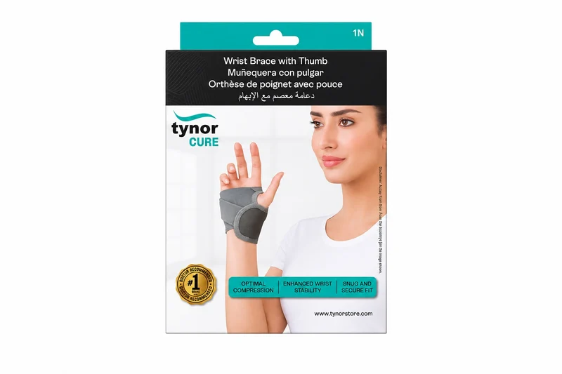 Tynor Wrist Brace With Thumb E06 [Universal size]