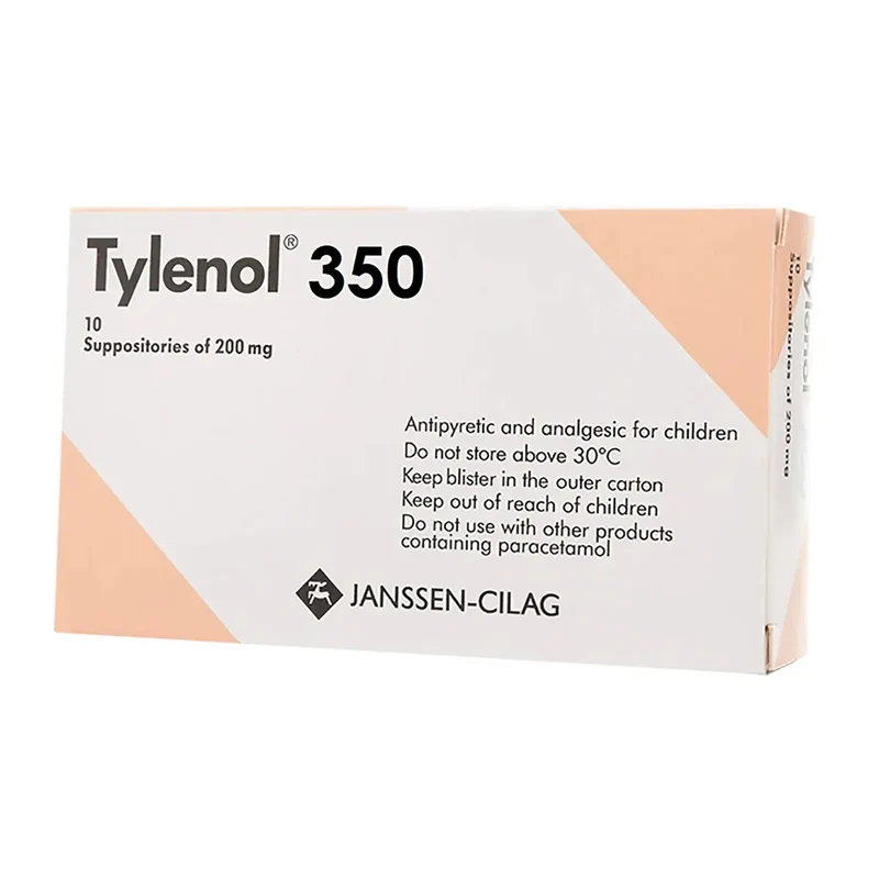Tylenol 350Mg 10 Suppository