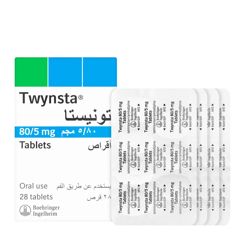 Twynsta 80/5Mg 28 Tablets