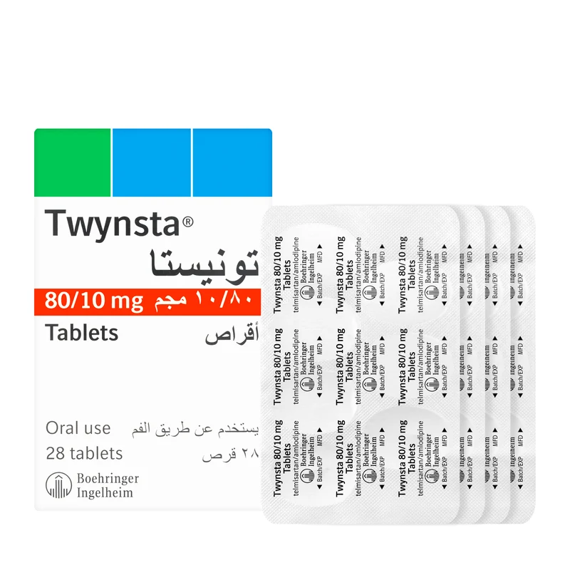 Twynsta 80/10Mg 28 Tablets