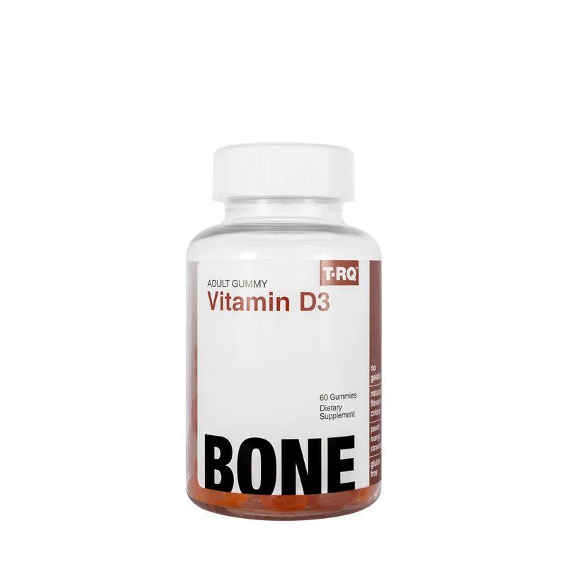 TRQ Adult Gummy Vitamin-D3 60 Gummies