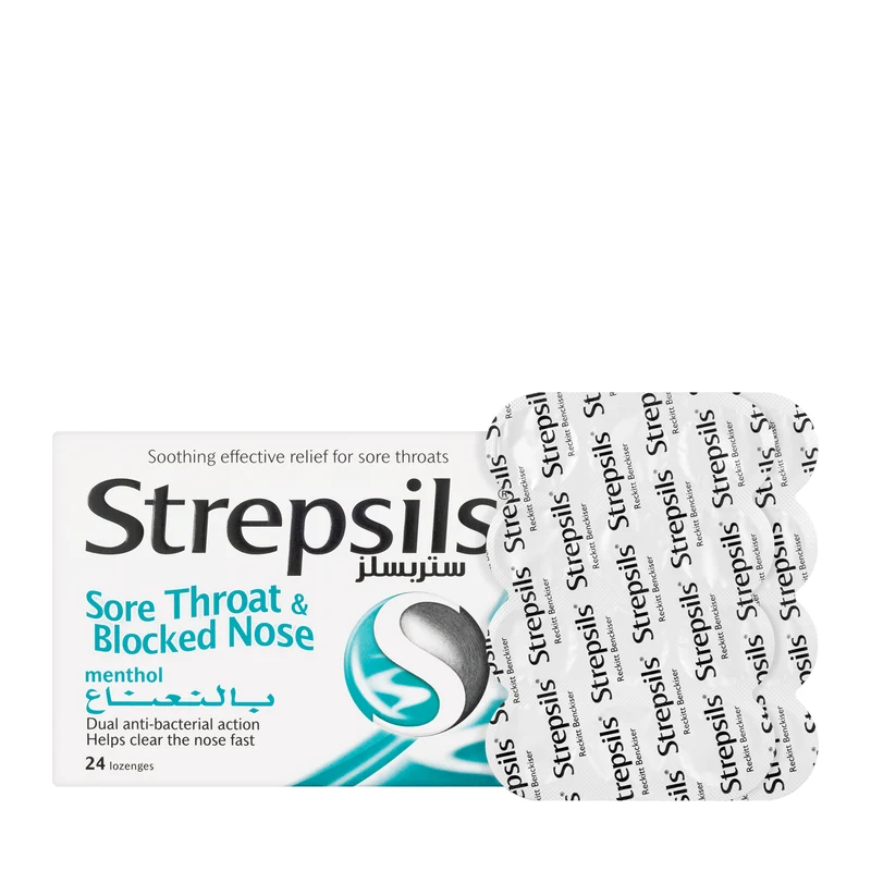 Strepsils Menthol 24 Tablets