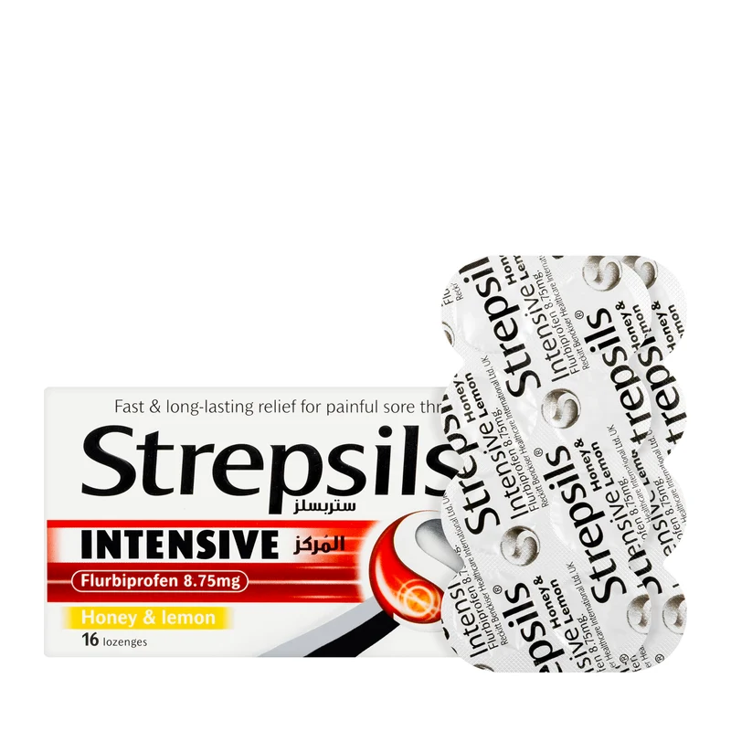 Strepsils Intensive Honey & Lemon 16 Lozenges
