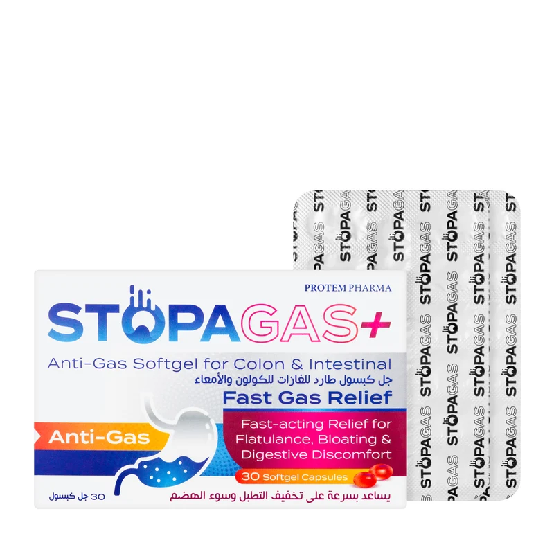 Stopagas Anti-Gas 30 Capsules