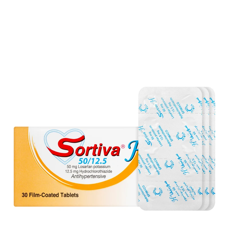 Sortiva H 50/12.5Mg 30 Tablets