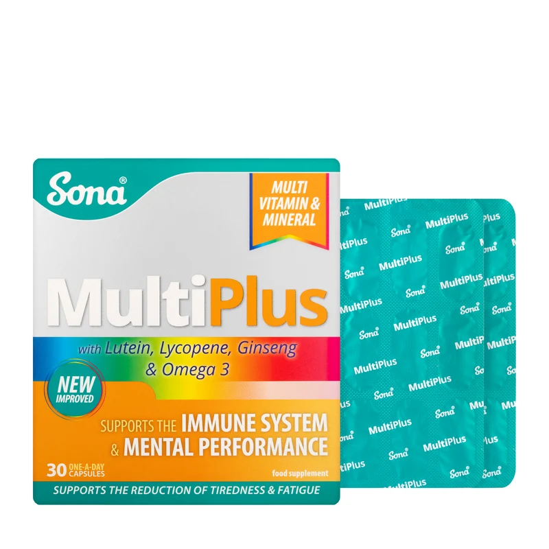 Sona Multiplus multivitamin &Mineral 30 Capsules