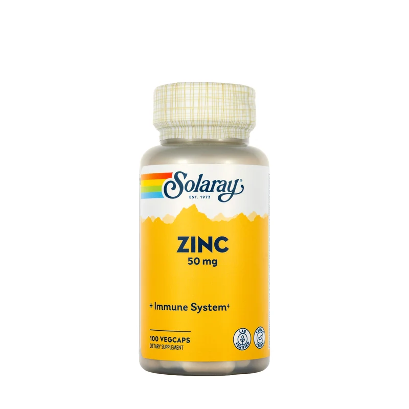 Solaray Zinc 50 mg 100 Capsules