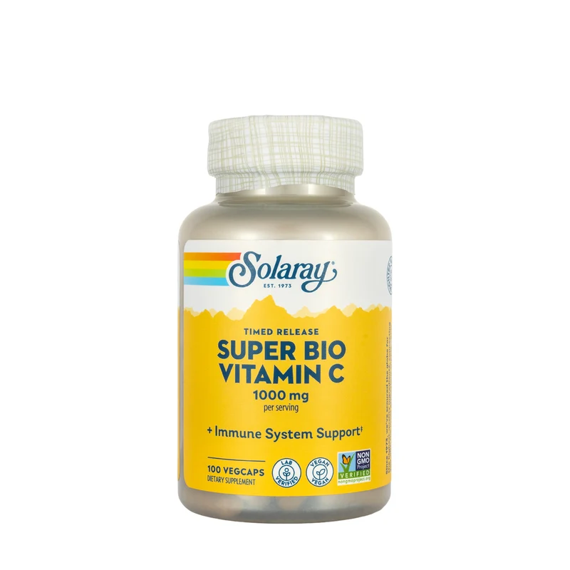 Solaray Super Bio Vitamin C 1000mg 100 Capsules